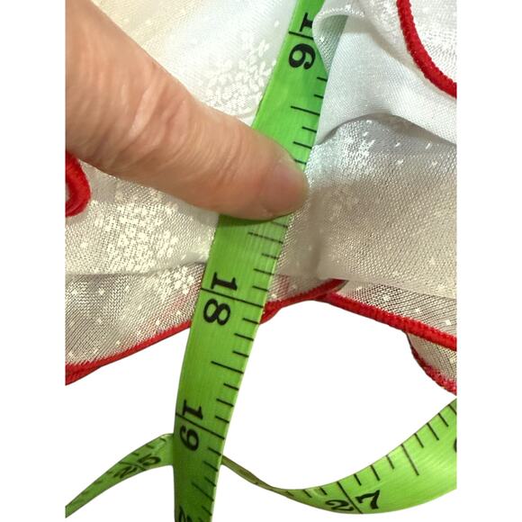 Vintage Handmade Toddler Pageant Circle Dress White Ruffle Lace Southern Frilly - Picture 7 of 7